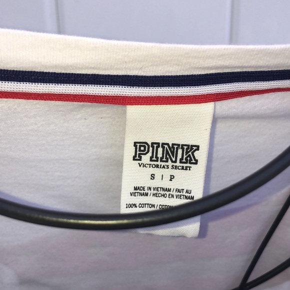 PINK Victoria’s Secret American flag red white and blue dog shirt size s…​ - Picture 10 of 10